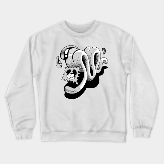 LSD Tongue Crewneck Sweatshirt by emilpytlik